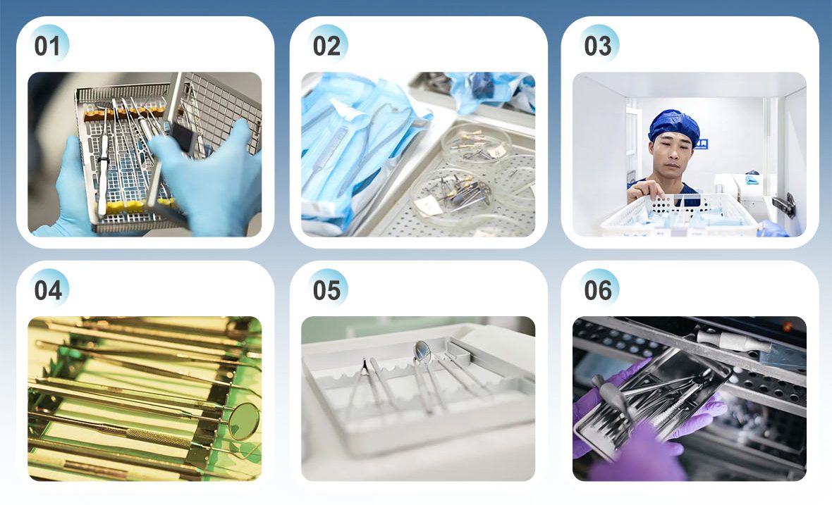 stainless steel instrument disinfection box