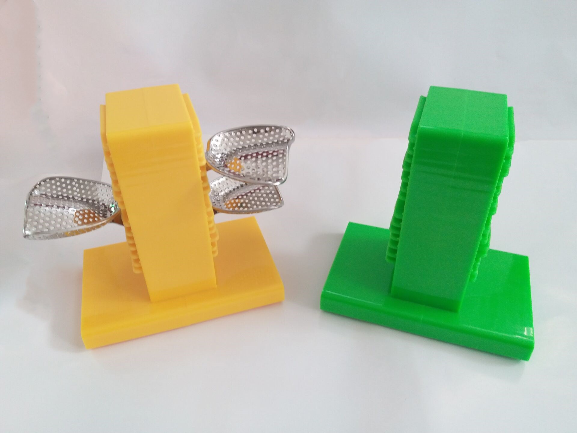 Dental tray support dental tray support