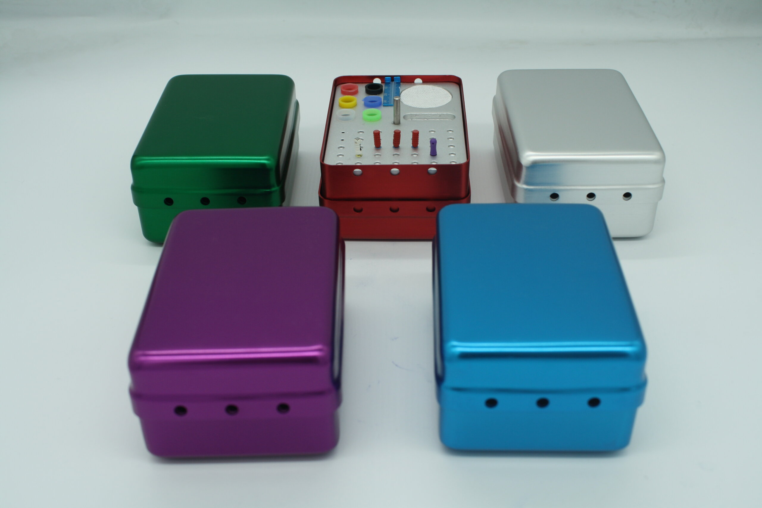 35 hole high temperature & high pressure sterilization box.
