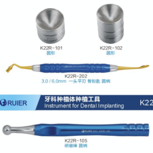metal container for mixing dental bone powder
