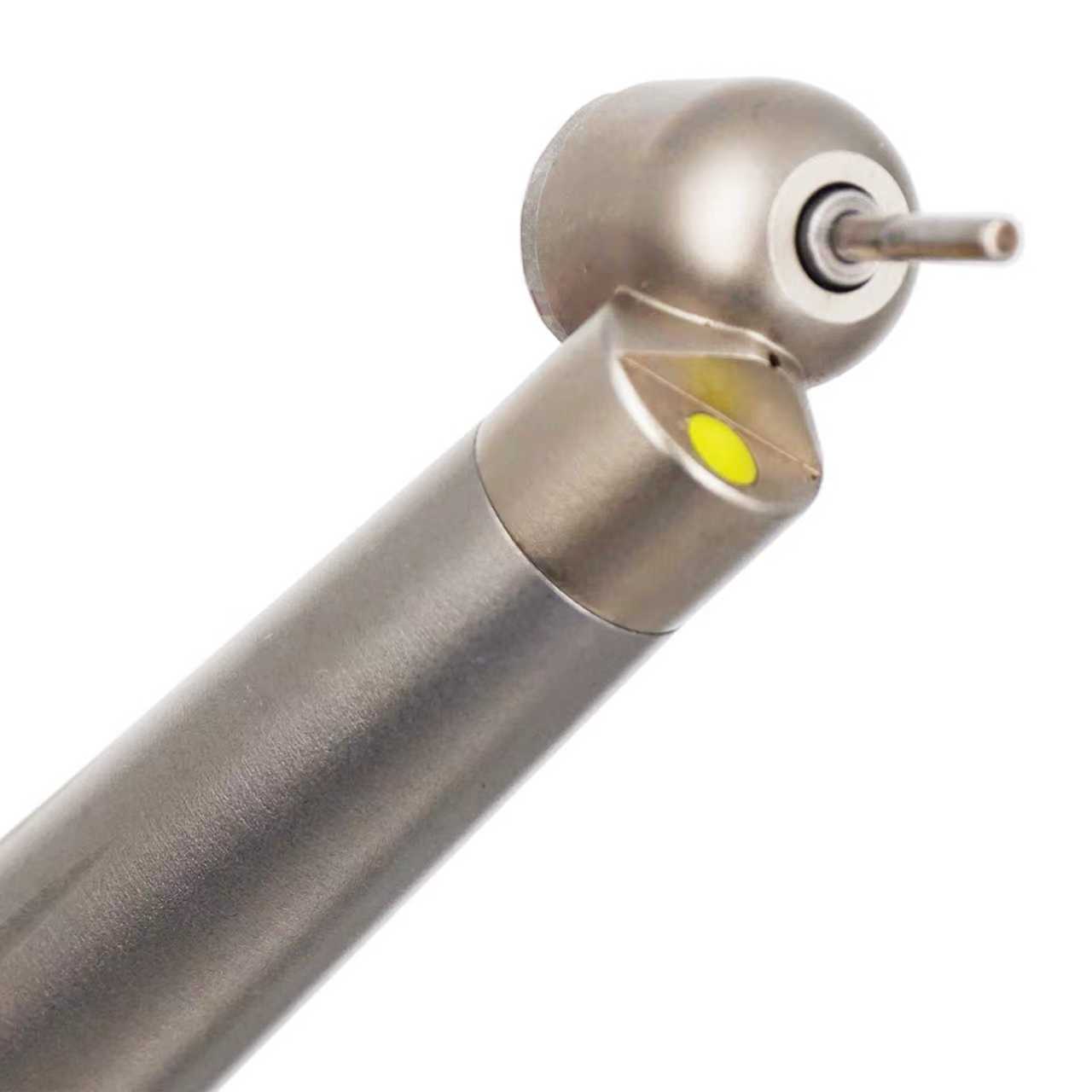 stainless steel dental tip 2 holes for dental led high speed handpiece 45 degree surgical air turbine molar region