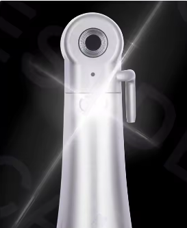 dental fiber optic handpiece 1:1 contra angle low speed push button e type class i 1 year warranty