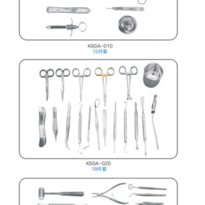 Home dental implant surgical instrument kit