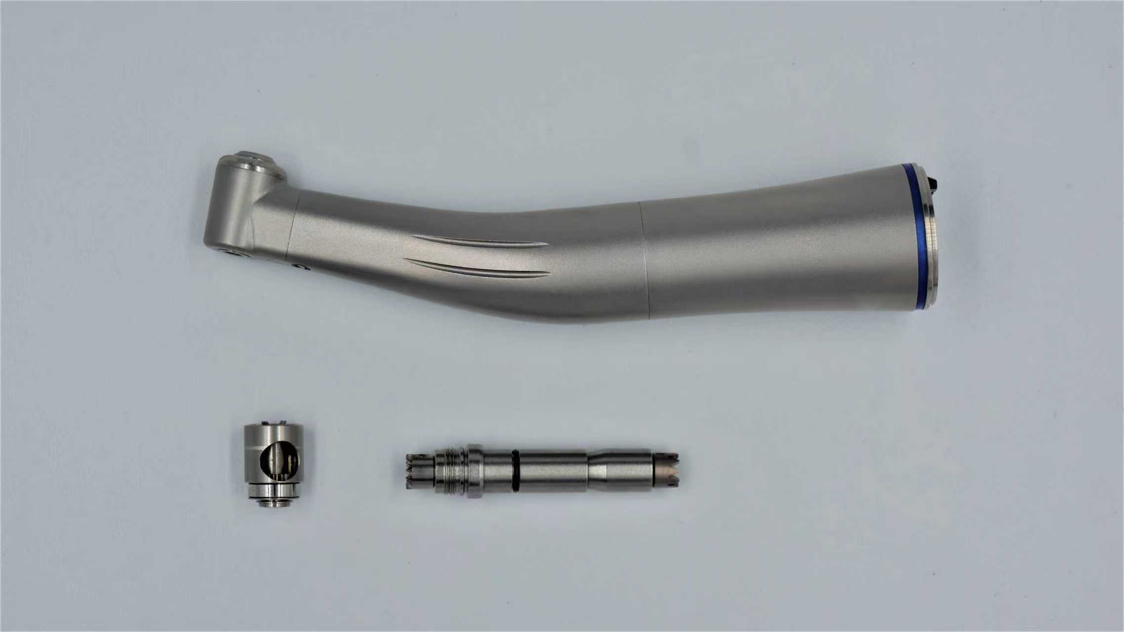 e type low speed dental contra angle handpiece fiber optic internal water spray stainless steel ce certified