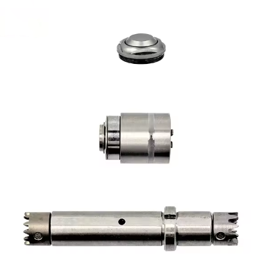 dental 1:1 push button low speed handpiece with contra angle for dental lab micromotor polishing tools
