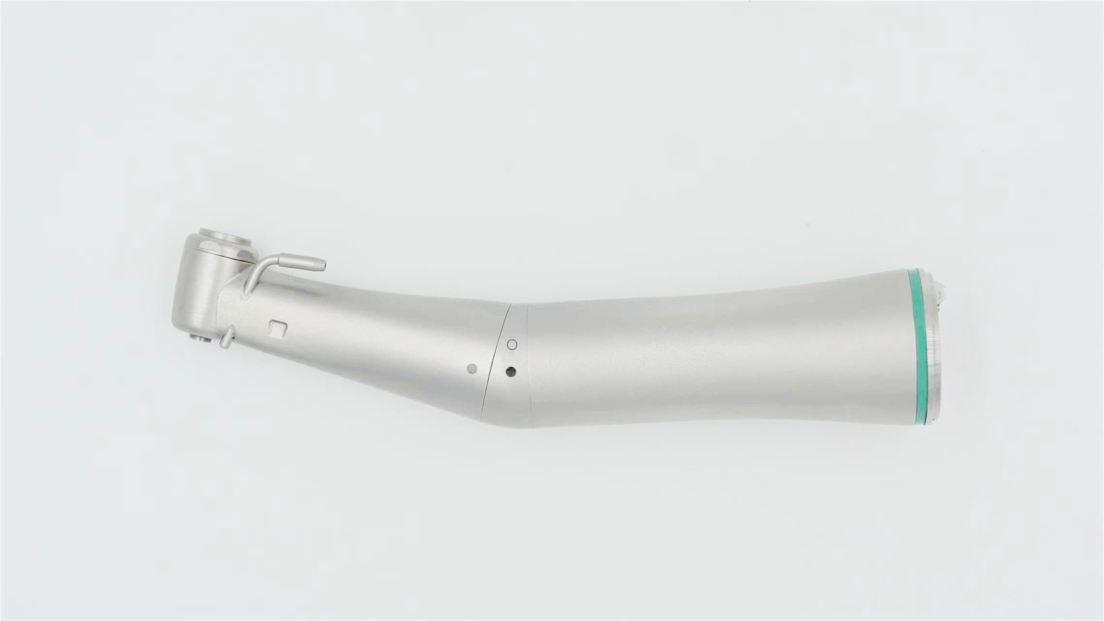 electric fiber optic 20:1 contra angle dental implant handpiece 75 n.cm max torque led light external spray push button chuck
