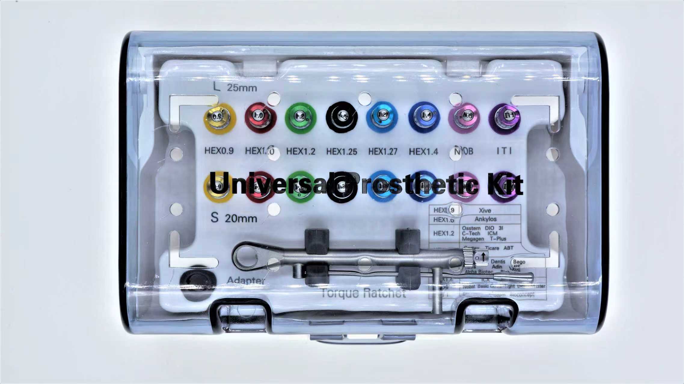 Manual Torque Wrench 15-70Ncm for Dental Implant Drivers and Prosthetic Kit Includes 16-Piece Dental Implant Instruments Set auto draft