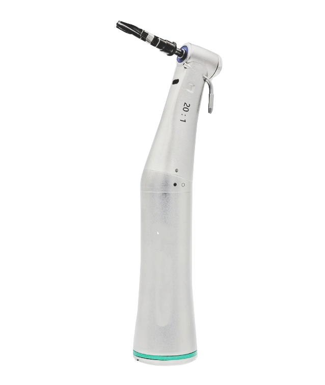 electric fiber optic 20:1 contra angle dental implant handpiece 75 n.cm max torque led light external spray push button chuck electric fiber optic 20:1 contra angle dental implant handpiece 75 n.cm max torque led light external spray push button chuck
