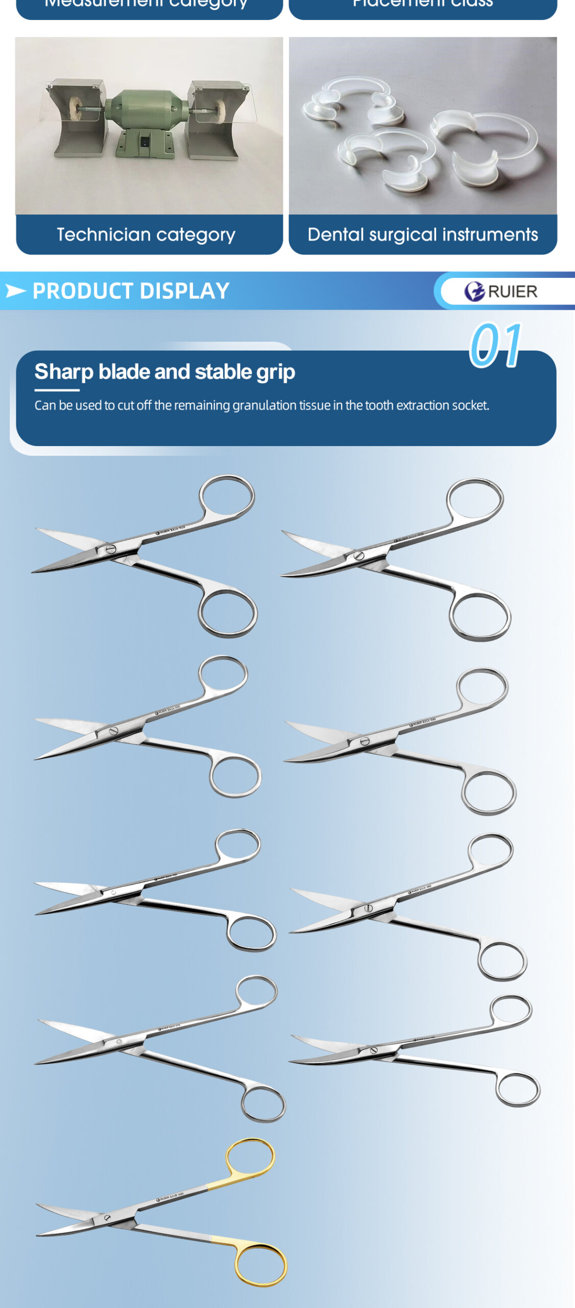 surgical scissors dental medical stainless steel scissors