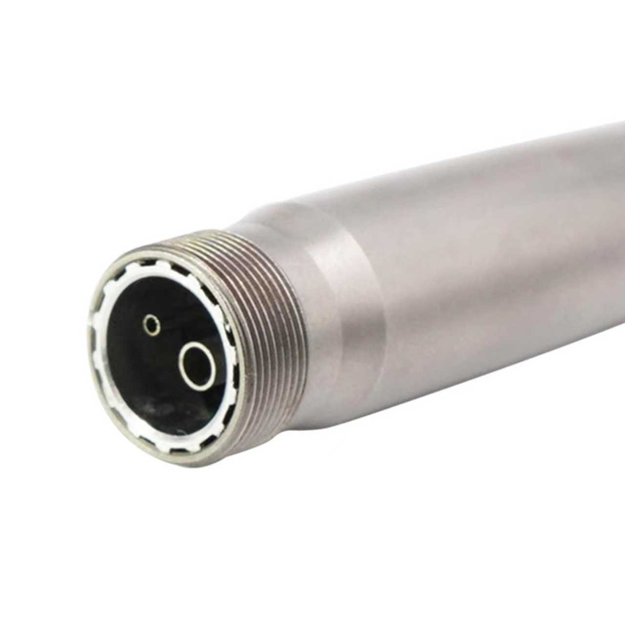 stainless steel dental tip 2 holes for dental led high speed handpiece 45 degree surgical air turbine molar region