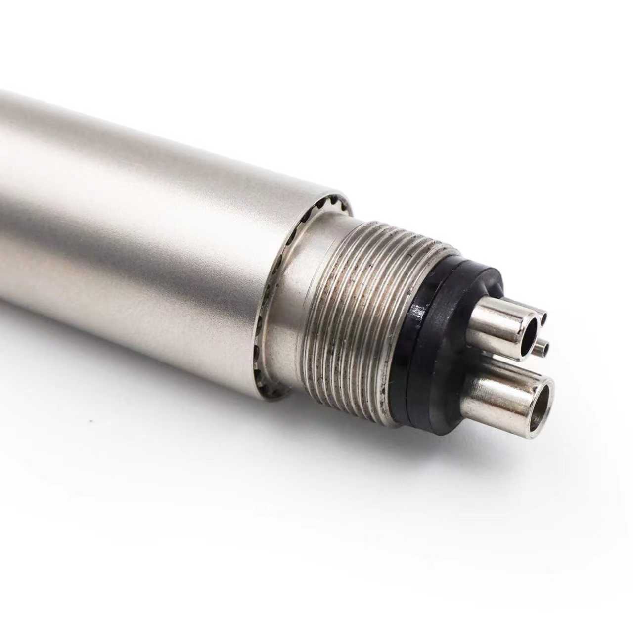 stainless steel dental tip 2 holes for dental led high speed handpiece 45 degree surgical air turbine molar region