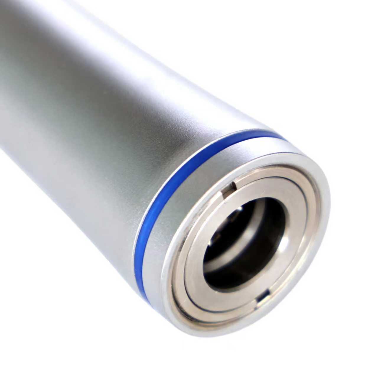 electric metal dental handpiece with external tube contra angle air turbine push button low speed