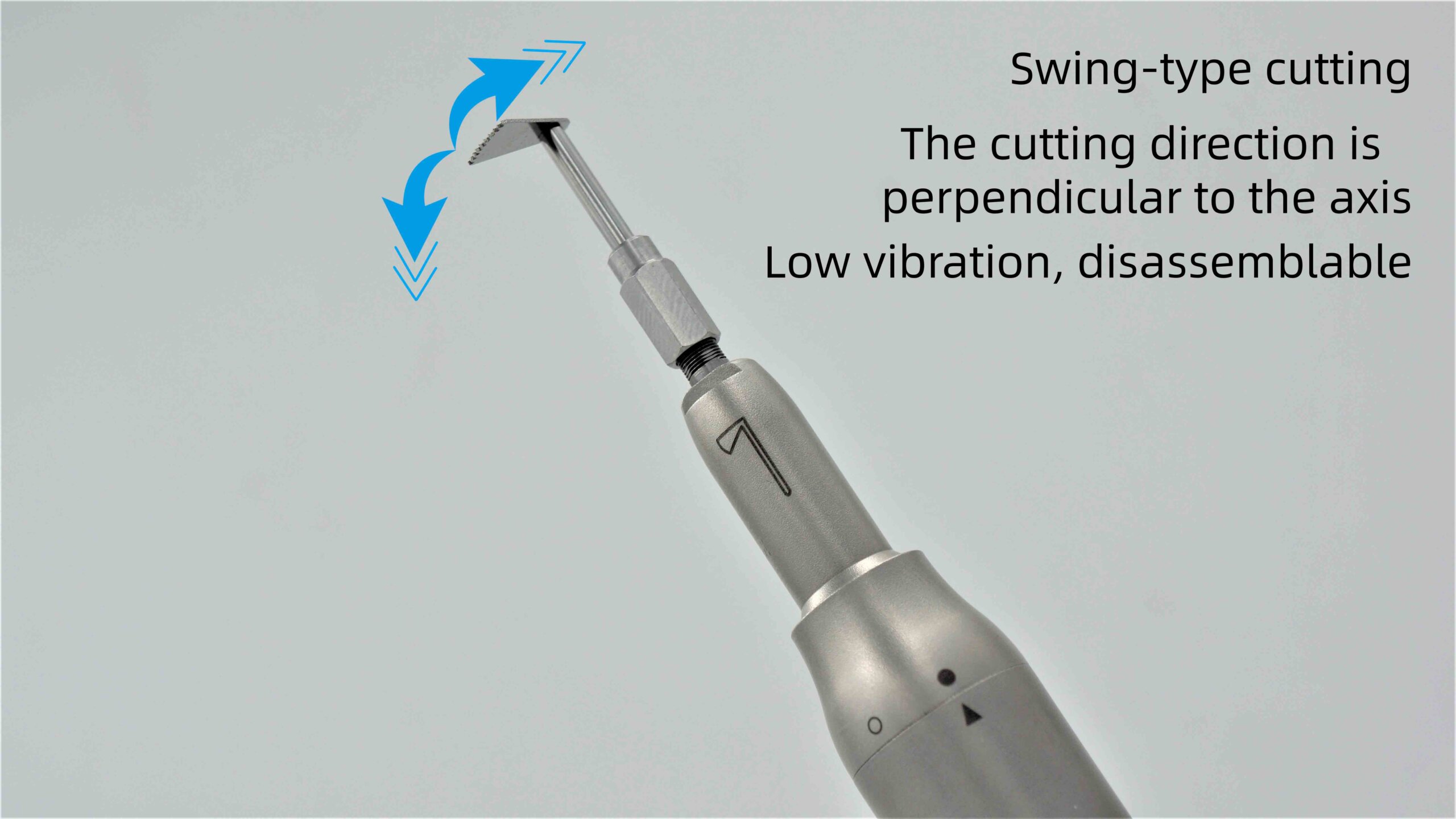 Dental Saw Handpiece Straight Type Stainless Steel Implant Surgery Bone Cutting Turbine Class I RPM 40000 ISO Certified dental saw handpiece straight type stainless steel implant surgery bone cutting turbine class i rpm 40000 iso certified