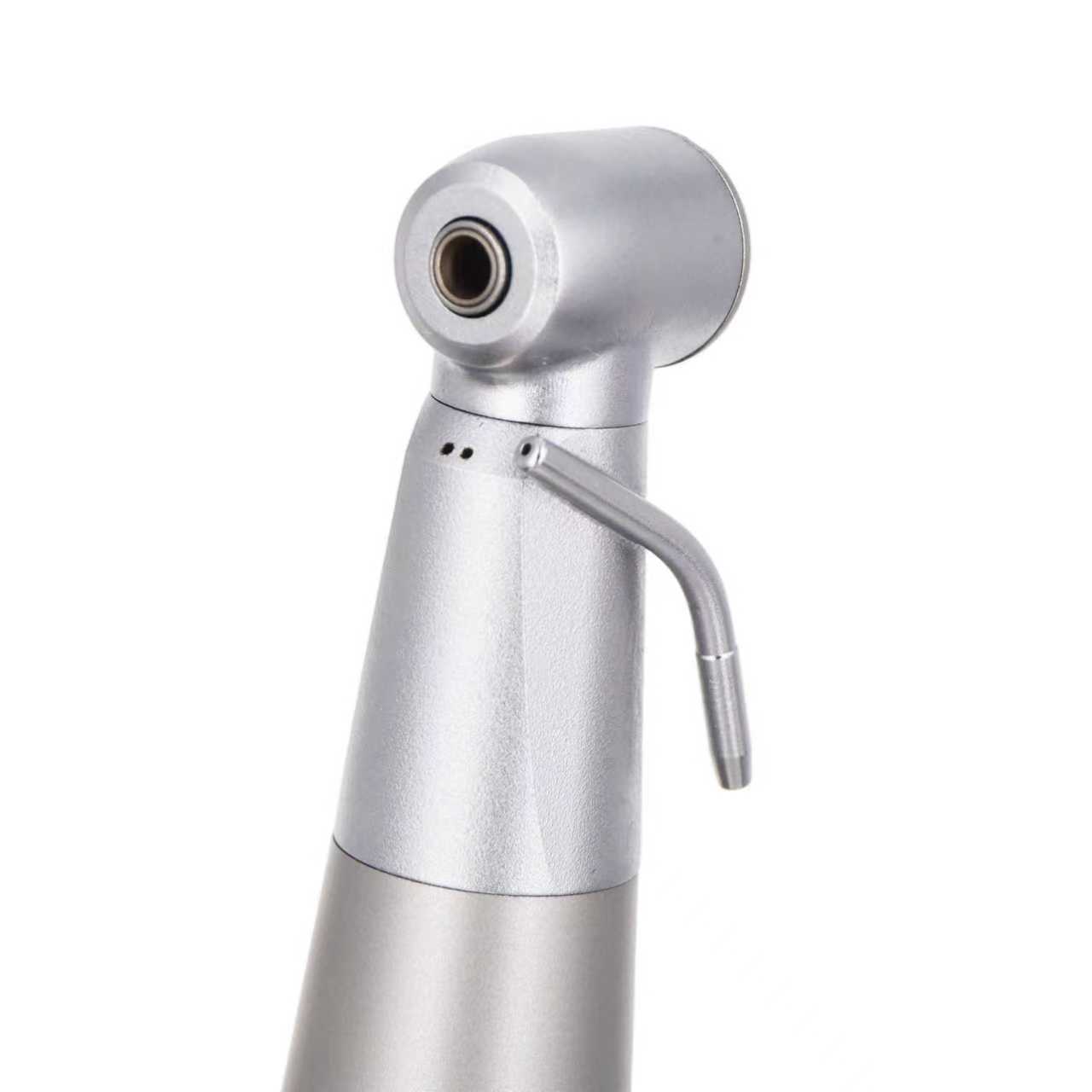 electric metal dental handpiece with external tube contra angle air turbine push button low speed