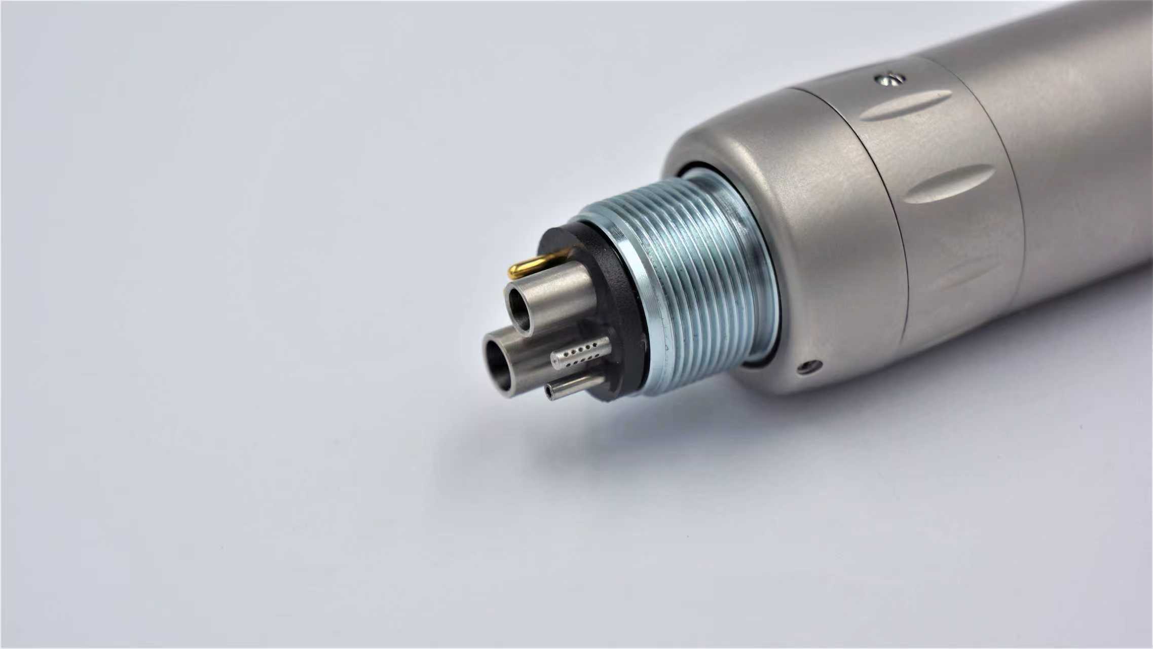 RUIER Electric Dental Air Turbine Handpiece Model 202M7 6-Hole Stainless Steel Fiber Optic Metal Construction ISO Certified auto draft