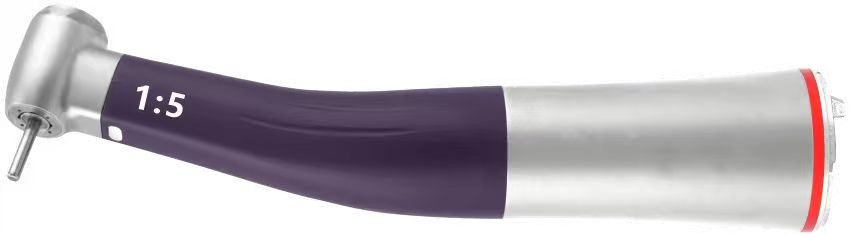 RUIER Dental Electric 1:5 Increasing Contra Angle Handpiece Fiber Optic LED High Speed Ring Push Button Turbine CE Certified ruier dental electric 1:5 increasing contra angle handpiece fiber optic led high speed ring push button turbine ce certified