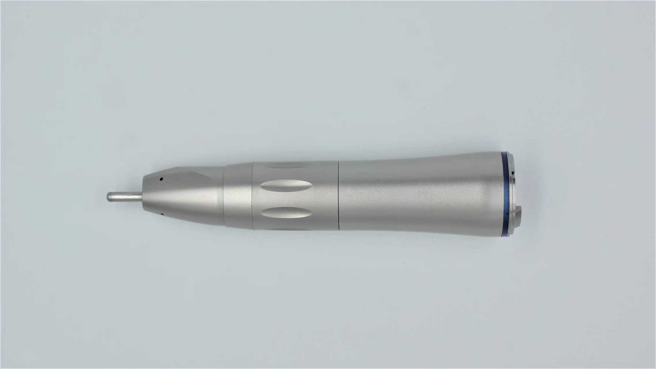 Dental Fiber Optic Straight Handpiece 1:1 Low Speed with Water Tube LED Light 20K RPM E-type auto draft
